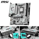 MSI H810M Gaming WiFi6E Motherboard – DDR5 PCIe 5.0 mATX Gaming Board - Image 3