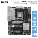 MSI X870E GAMING PLUS WIFI Motherboard – AM5, DDR5, PCIe 5.0, WiFi 7, USB4 - Image 2
