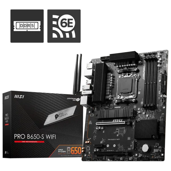 MSI PRO B650-S WiFi Motherboard