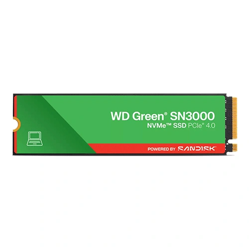 WD Green SN3000 500GB NVMe Gen4 SSD