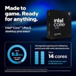 Intel Core Ultra 5 245K Desktop Processor – 14 Cores, Up to 5.2GHz, - Image 2