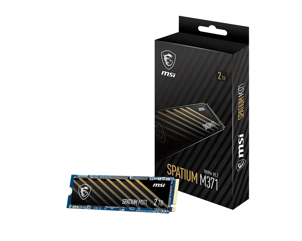 MSI SPATIUM M371 500GB NVMe SSD