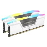 Corsair Vengeance RGB White 64GB (32GBx2) 6000MHz CL30 DDR5 RAM