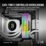 Corsair Vengeance RGB White 64GB (32GBx2) 6000MHz CL30 DDR5 RAM - Image 4