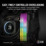 Corsair Vengeance RGB Grey 64GB (32GBx2) 6000MHz CL40 DDR5 RAM - Image 3