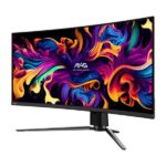 MSI MAG 341CQP QD-OLED 34 Inch Curved Gaming Monitor - Image 2