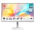 MSI Modern MD272QXPW 27 Inch Business Monitor (White)