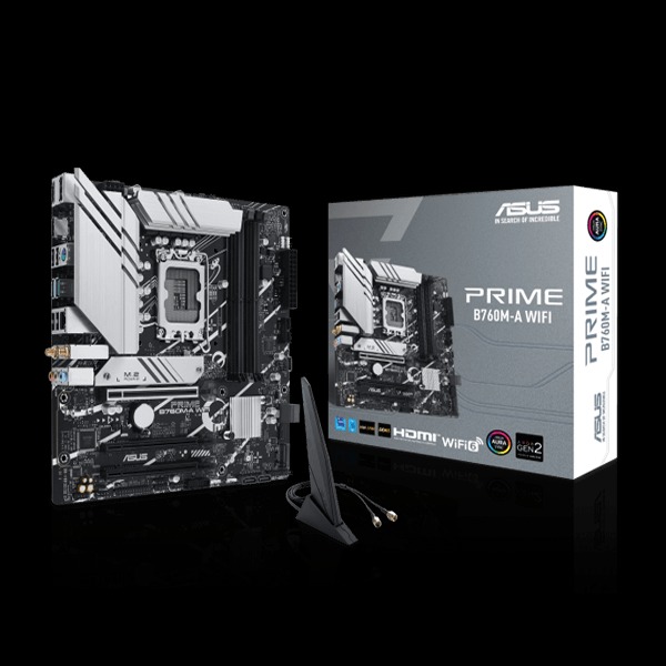 Asus Prime B760M-A WIFI DDR5 M-ATX Motherboard