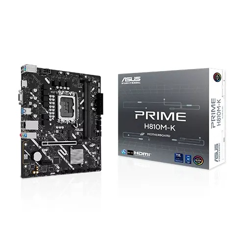 Asus Prime H810M-K DDR5 M-ATX Motherboard